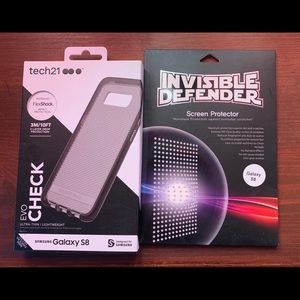 Tech21 Samsung S8 Cell Case + Screen Protector